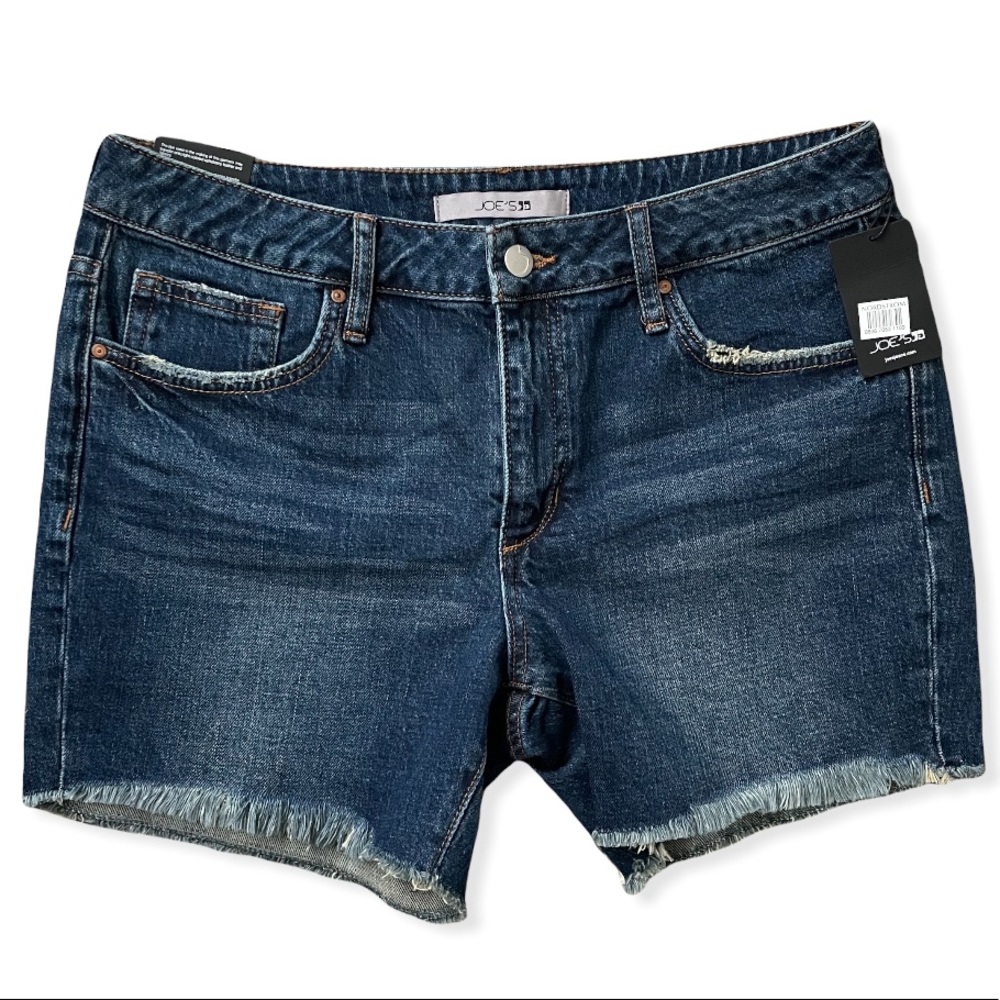 Joe’s Medium Wash Cut Off Jean Shorts Size 30
